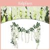 Artificial Hanging Vines Specifications Wisteria Flower String Design