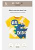 2025 Kids' 3D Dinosaur Short Sleeve T-shirt - Boys’ Cartoon Korean Style Summer Clothing