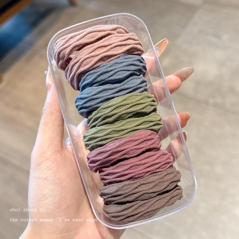 2024 Elastici Senza Cuciture ad Alta Elasticità per Capelli per Donne e Bambini – Lussuosi Accessori per Capelli.