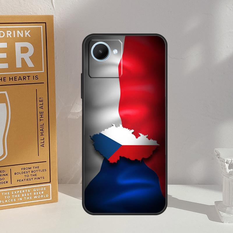 Czech Republic Czech Flag For Realme GT 7 Pro GT 6 6T 5 C67 C61 C55 C53 C51 C21Y C25S C75 10 11 12 13 14 Pro Plus Case