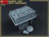 MiniArt Scale Market Cart and Vegetable Set Plastic Model MA35623 1/35