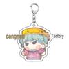 Kpop Demon Hunter Girl Group Keychain: Lumi, Zoe, Mira & Qin Yu Cute Acrylic Schoolbag Pendant