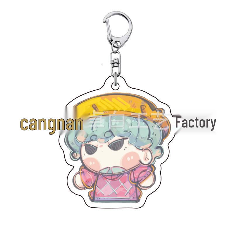 Kpop Demon Hunter Girl Group Keychain: Lumi, Zoe, Mira & Qin Yu Cute Acrylic Schoolbag Pendant