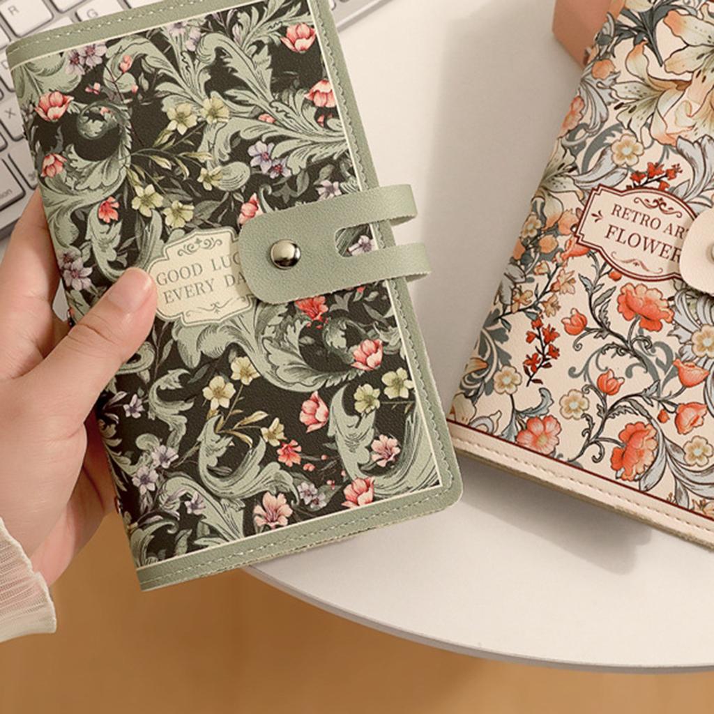 Stylish PVC Card Holder for Women With 20 Slot Large Capacity Organizers Waterproof Document Storage Pouch