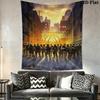 Counter-Strike 2 poster Wall Hanging Printed Fabric Blanket Decorative Tapestries for Bedroom Living Room Home Decor