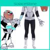 Eye-catching Teen Titan Cyborg Costume For Boys Perfect For Superhero Cosplay Events