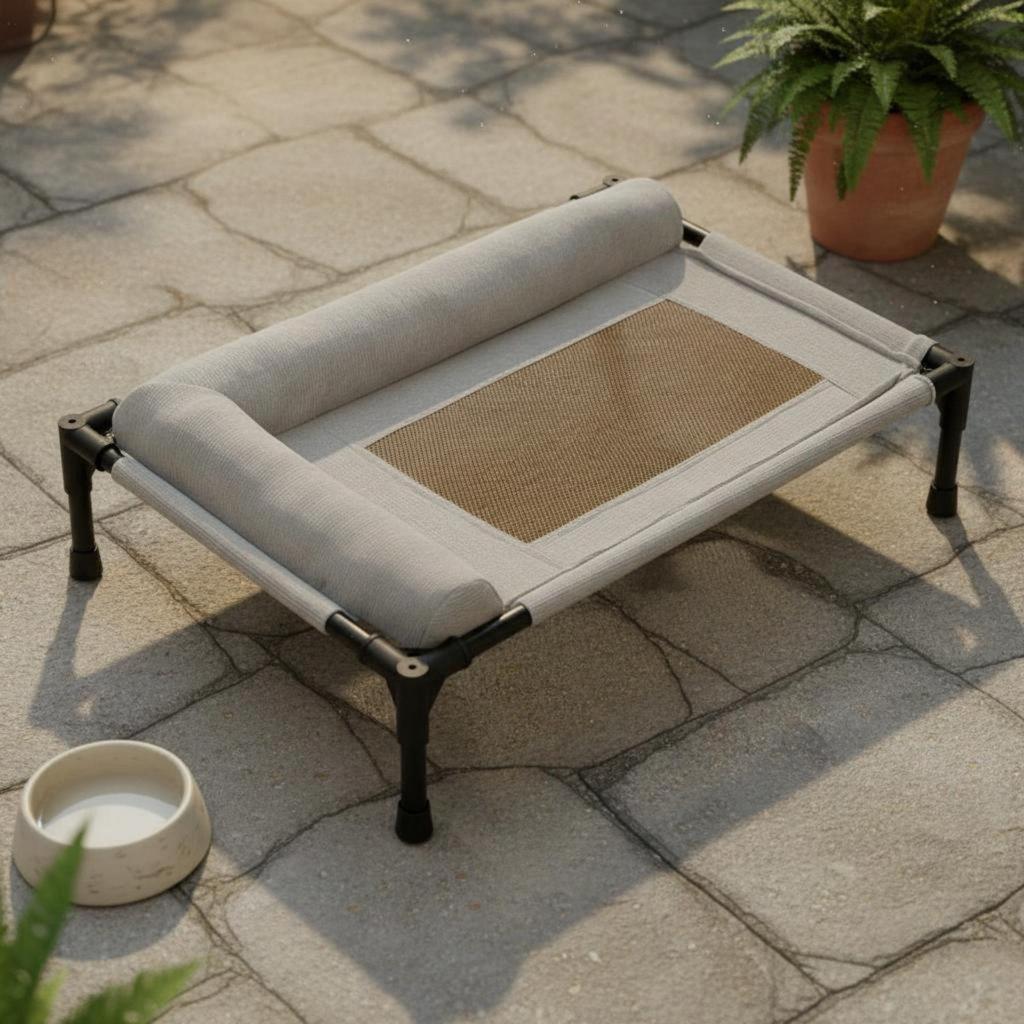 Industrial Cot Elevated Pet Bed Breathable Mesh Beds Raised Dog Cat Bedding