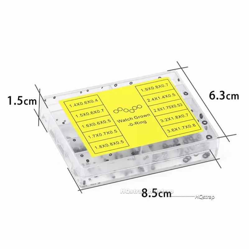 Mini Rubber Washer O-Ring Watch Crown Waterproof Watches Seals Part Watch Repair Tools Accessories for Watchmakers Clock Tools