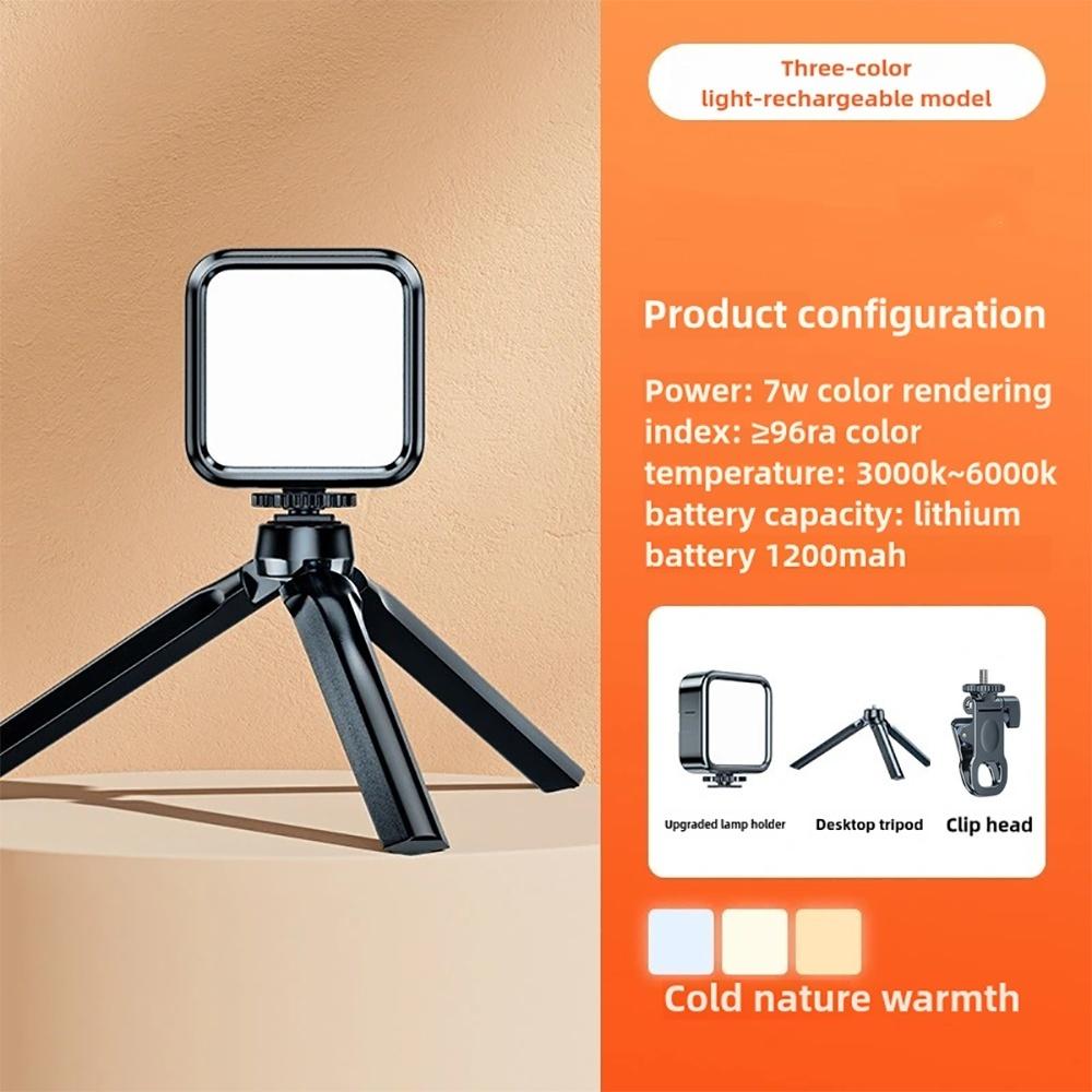 Portable LED Selfie Fill Light for iPhone Samsung iPad Cell Phone Laptop Clip Ring Flash Fill Lamp Photo Video Photography Lamp