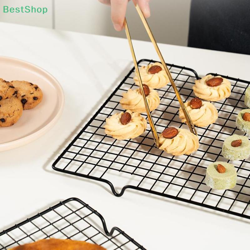 Stainless Steel Cookie Bread Cooling Rack,Black Cake Cooling Rack,Cooling Grid Baking Pan Household Baking Tools