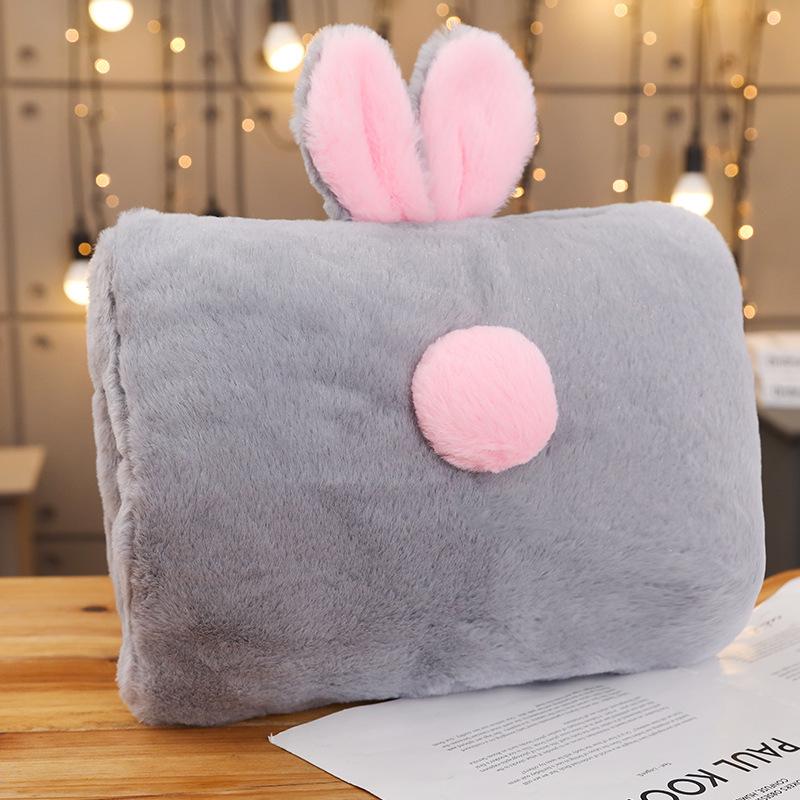 Plush Hand Warmer Pillow Cushion for Office, Dorm, or Classroom