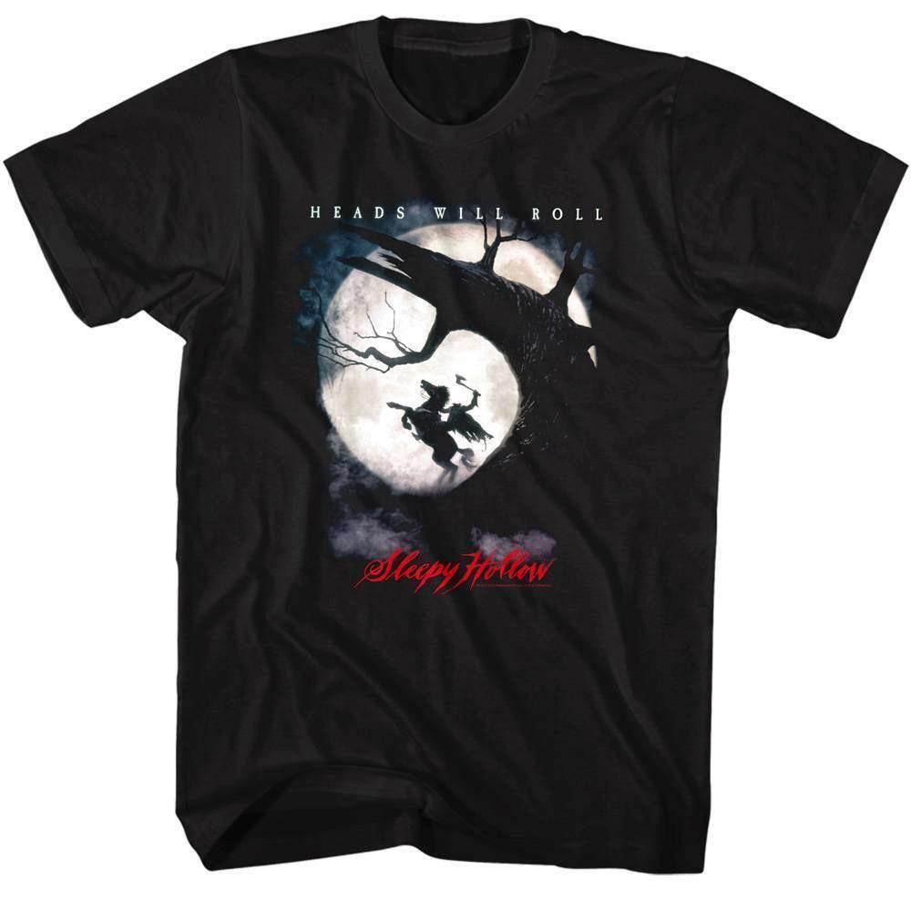 Sleepy Hollow Moonlit Murder Men T Shirt XXL