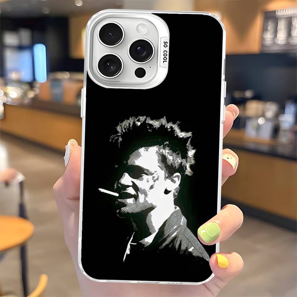 Classic Movie F-fight C-club Phone Case For IPhone 16 15 14 13 12 11 Pro Max X XR XSMAX 8 7 Plus Matte Shockproof Back Cover