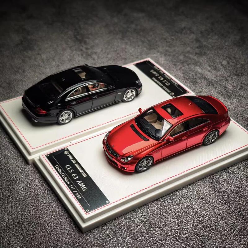 New In Stock Fh 1:64 Mercedes-Benz Cls 63 Amg Mk1 C219 Alloy Miniature Diecast Limited Mercedes Ornaments Custom Toys Kid Toy