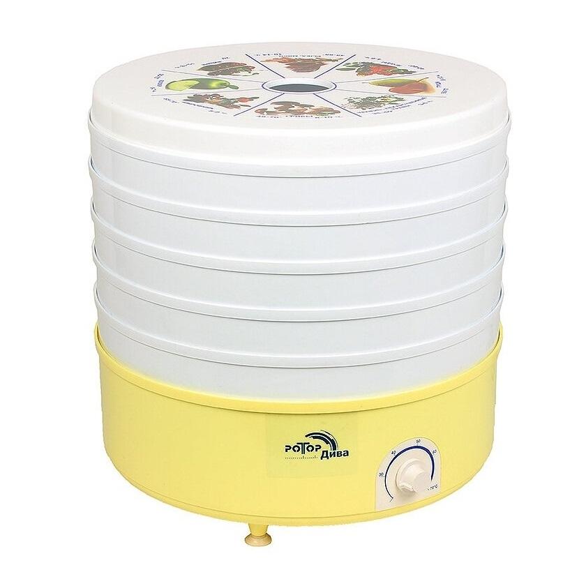 

Электрическая сушилка Rotor Diva Sh-007 5 Прозрачный раствор sh-007-010 Цветная упаковка