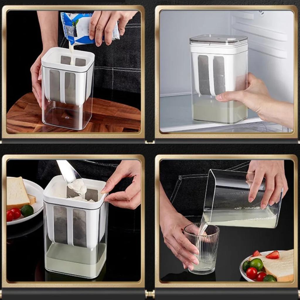 Greek Yogurt Machine Whey Separator Is Made Of AS PET And Stainless Steel Materials With Strong Filtration Effect