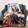 1Pc Genshin Impact Anime Character Blanket Soft Comfortable Polyester Blanket All Season Use Suitable Bedroom Office Outdoor Christmas Gift Choice Pri