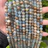 Natural Blue Lapis Calcite Round Beads for DIY Jewelry - Bestseller Semi-Finished Accessories