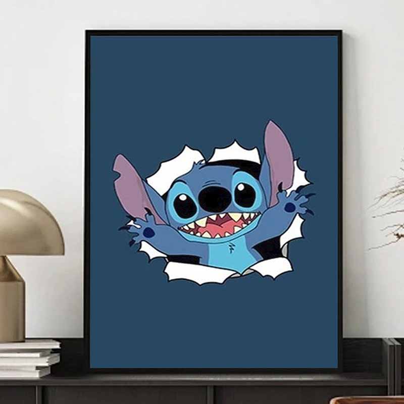 Disney Diamond Painting Stitch 5D DIY Rhinestone Diamond Embroidery Cross stitch Home and Wedding Decorations