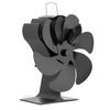 Ventilátor pro krbová kamna se 6 lopatkami Ventilátor pro krbová kamna s tepelným pohonem pro krbová kamna na dřevo