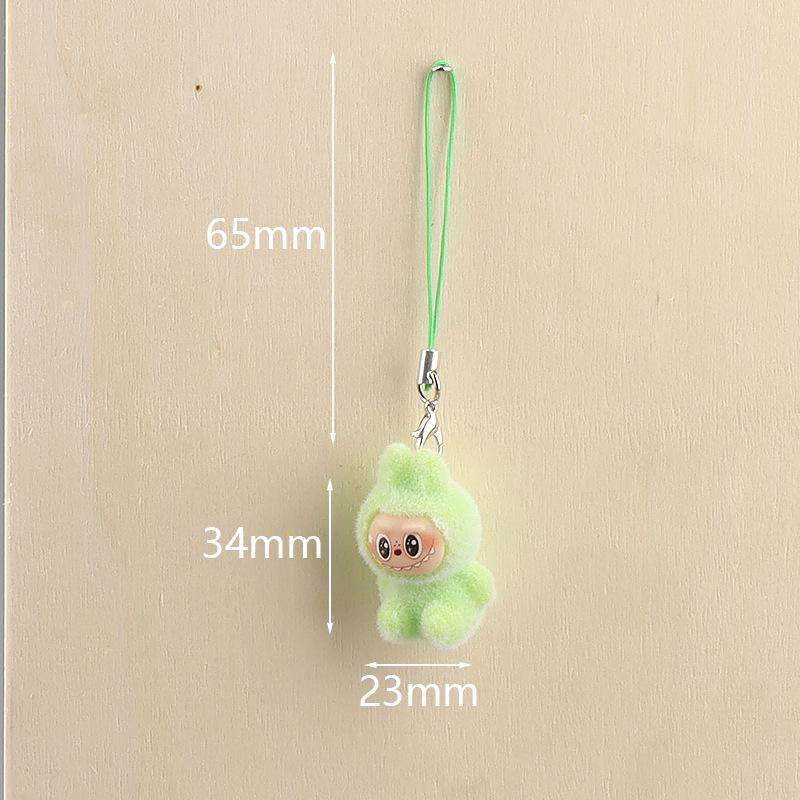 1pc Plush Doll Keychain Pendant Small Doll Bag Pendant Creative Small Gift Pendant