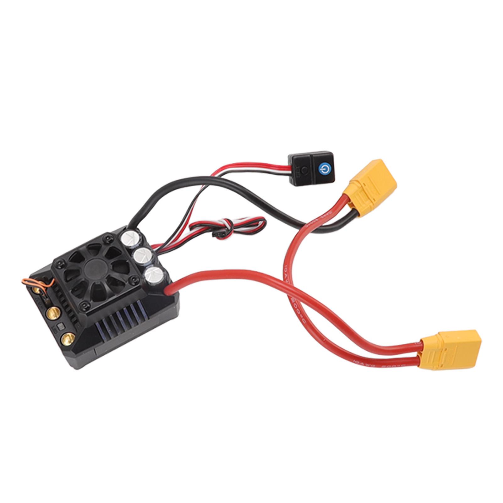 

RC Electronic Speed Controller 160A 8S Black with XT90 Plug RC Car ESC Replacement for ZD Racing