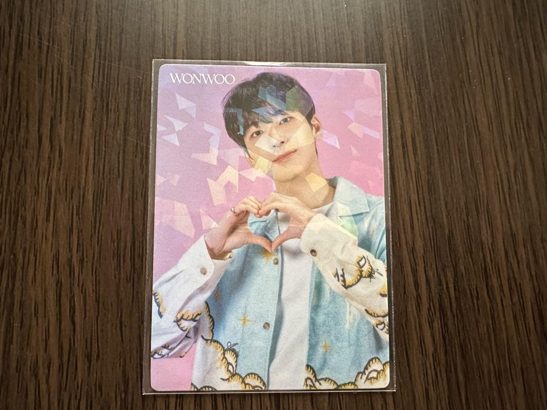 

[USED] Seventeen Wonwoo FC Update Trading Card
