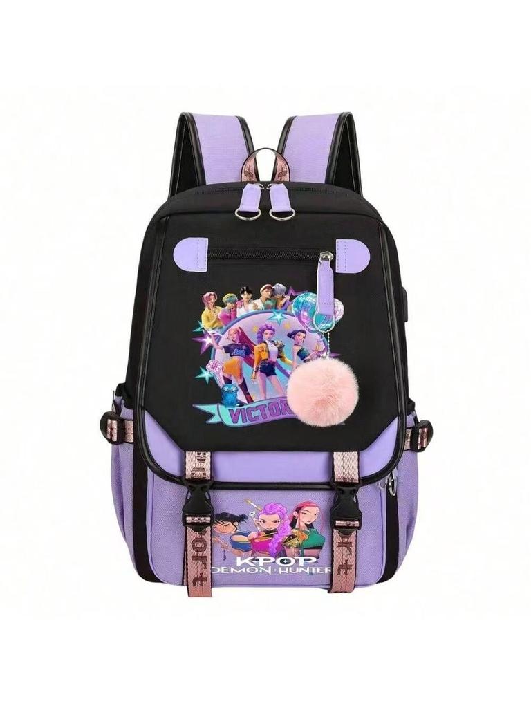 Backpack School Bag Primary School Students Junior High School Students College Students Campus Backpack