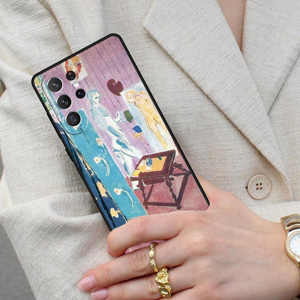 Henri Matisse Art Painting Cell Phone Case for Samsung Galaxy S26 Ultra S25 S24 S23 S22 S21 S20 Note10 Cover
