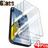 4 STKS HD Gehard Glas Voor POCO F8 Ultra F7 Ultra X7 Pro 5G F6 F5 X6 X3 X4 X5 M6 Pro C75 C65 C40 Ontgrendelings Schermprotector