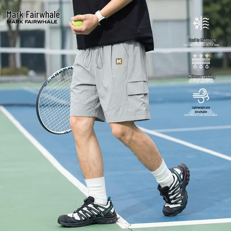 MARK FAIRWHALE Men s Cool-Feel Quick-Dry Paratrooper Shorts XL