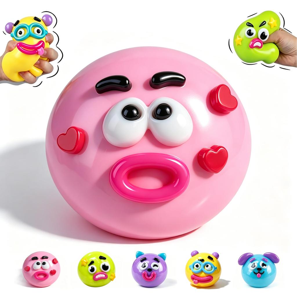 Ultra Soft Dog Face Swap Slow Rising Squeeze Toy Stress Relief Gift