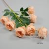 7-Head Silk Peony Artificial Flower Arrangement for Living Room Decoration and Wedding