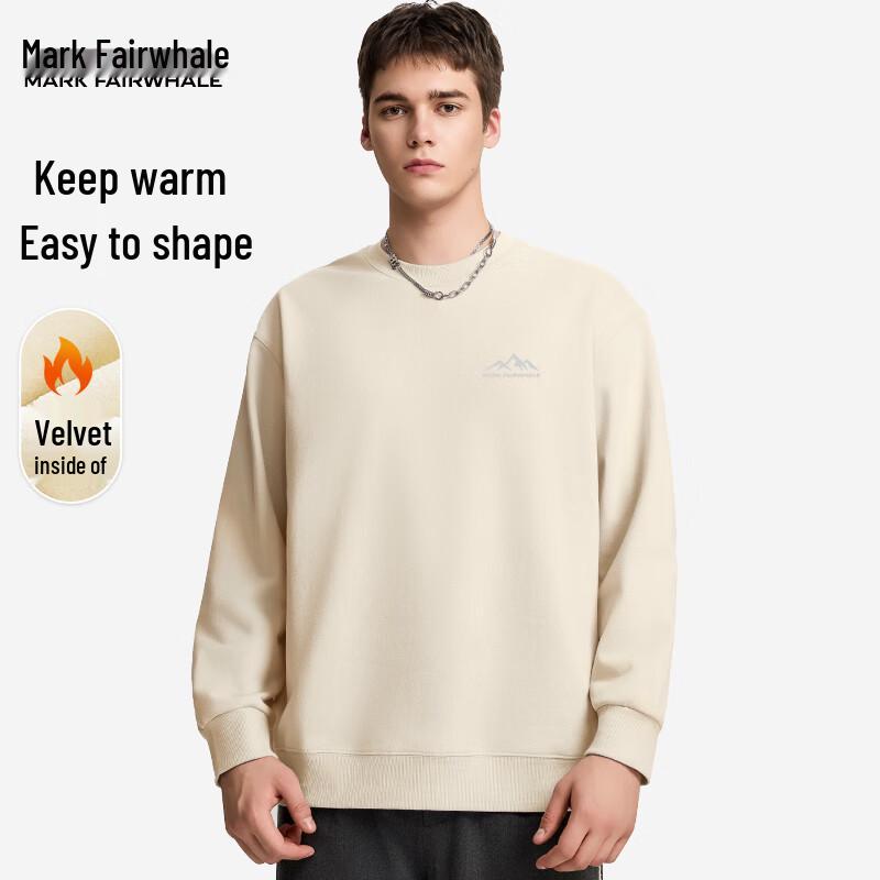Mark Fairwhale Men's Fleece-Lined Crewneck Sweatshirt