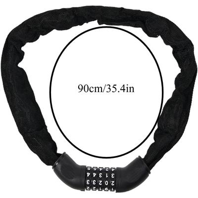 Motorcycle and Electric Bike Chain Locks, Bicycle Anti-theft Locks, Portable Chain Locks, Bicycle Locks, Safety Locks