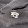 Iolite Gemstone Ring, Handmade Beautiful Silver Ring, 925 Sterling Silver Jewelry, Handmade Promise Ring For Wedding Gift