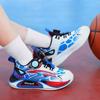 Spring 2025 Waterproof Leather Boys' Basketball Shoes for Kids - Wear-Resistant Trendy Running Shoes