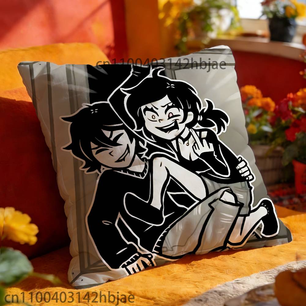 The C-Coffin of Andy and Leyley Pillow Case For Sofa Decor Car Office Room Printing Cushion Cover Decorations and Protector