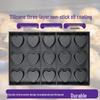WS Commercial Carbon Steel Non-Stick Crispy Honey Cake Baking Molds