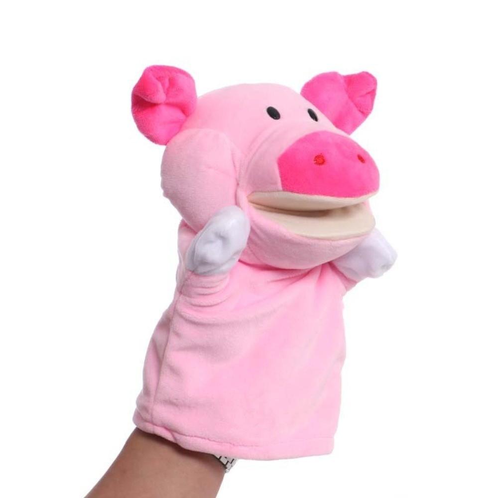 Early Education Animal Hand Puppet Stuffed Hand Finger Puppets Kindergarten Story Props