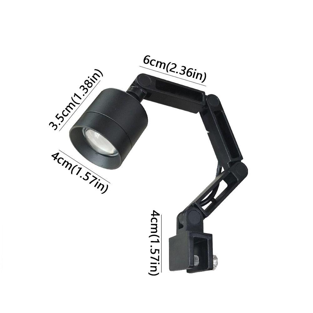 3 Color Modes Aquarium LED Light Adjustable Zoom Aquarium Plant Light  Desktop Fish Tank