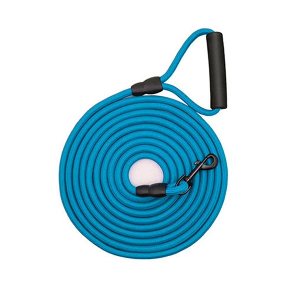 

Длинный поводок для дрессировки собак, легкий поводок для контроля собак для дрессировки, кемпинга, игр, послушания, подзыва, поводок для проверки собак 5m небесно-голубой