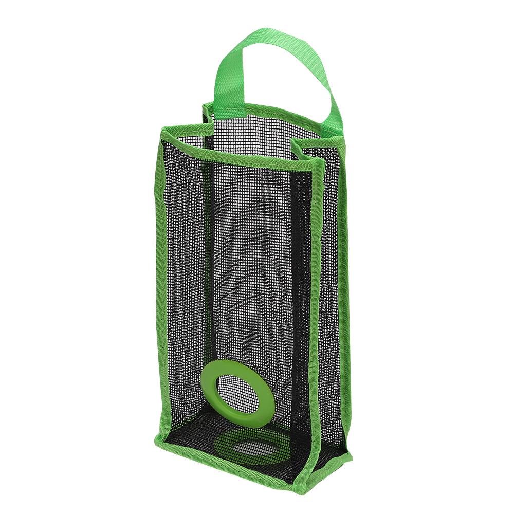 New Foldable Practical Recycle Hanging Holder Plastic Garbage Bag Storage Breathable Mesh