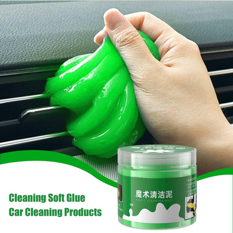 1 Pz Gel Rimuovi Polvere ad Alta Efficienza Pulitore Appiccicoso Pulizia Interni Auto Argilla Magica Universale Strumento per Pulizia Domestica Tastiera Scrivania