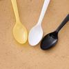 100 stuks Wegwerp Plastic Soeplepel Heldere Theelepels voor Verjaardagen en Picknicks X3UC