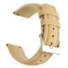 Watchband Suede Watch Strap for Samsung Galaxy Watch 3 46mm 42mm Active 2 40 44 Gear S3 Watch Band Strap 20 22mm Genuine Leather Bracelet