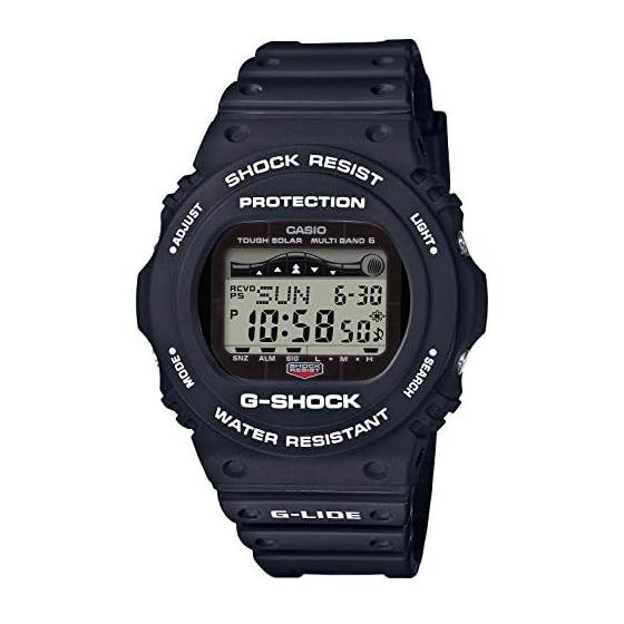 [Casio] Часы G-Shock [Оригинальный отечественный продукт] G-LIDE Radio Solar GWX-5700CS-1JF мужские черные