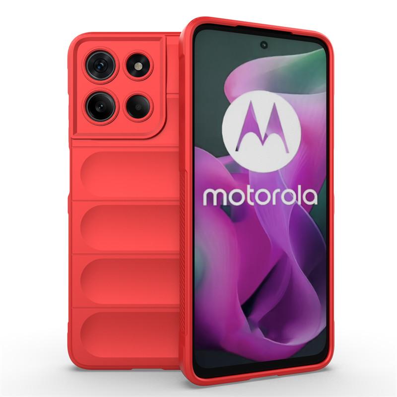 

Чохол для Motorola Moto G15 Чохол для Motorola Moto G15 Протиударний Захисний чохол для телефону з ТПУ проти відбитків пальців Для Motorola Moto G15 For Moto G15 червоний