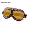 Retro Pilot Goggles Dustproof Lens Frame Motorcycle Riding Glasses for Cruiser Scooter Snowboard Protective Eye Gear Sunglasses2