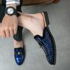 Men Half Slipper Shoes for Men Rhinestone Luxury Loafers Man Male Fashion Casual Shoes Mules